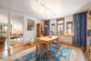 Ein Zuhause mit Geschichte - Altbau Maisonette - Wohnung am Pfühlpark zu verkaufen! - Esszimmer mit Zugang zum Wohnzimmer