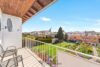 Reihenmittelhaus mit Garage zu verkaufen! - Blick vom Balkon in den Garten